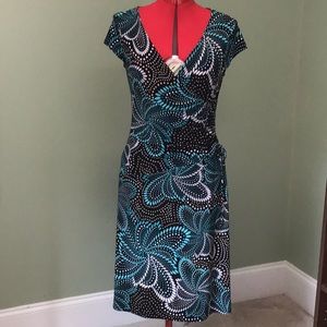 Jersey print dress